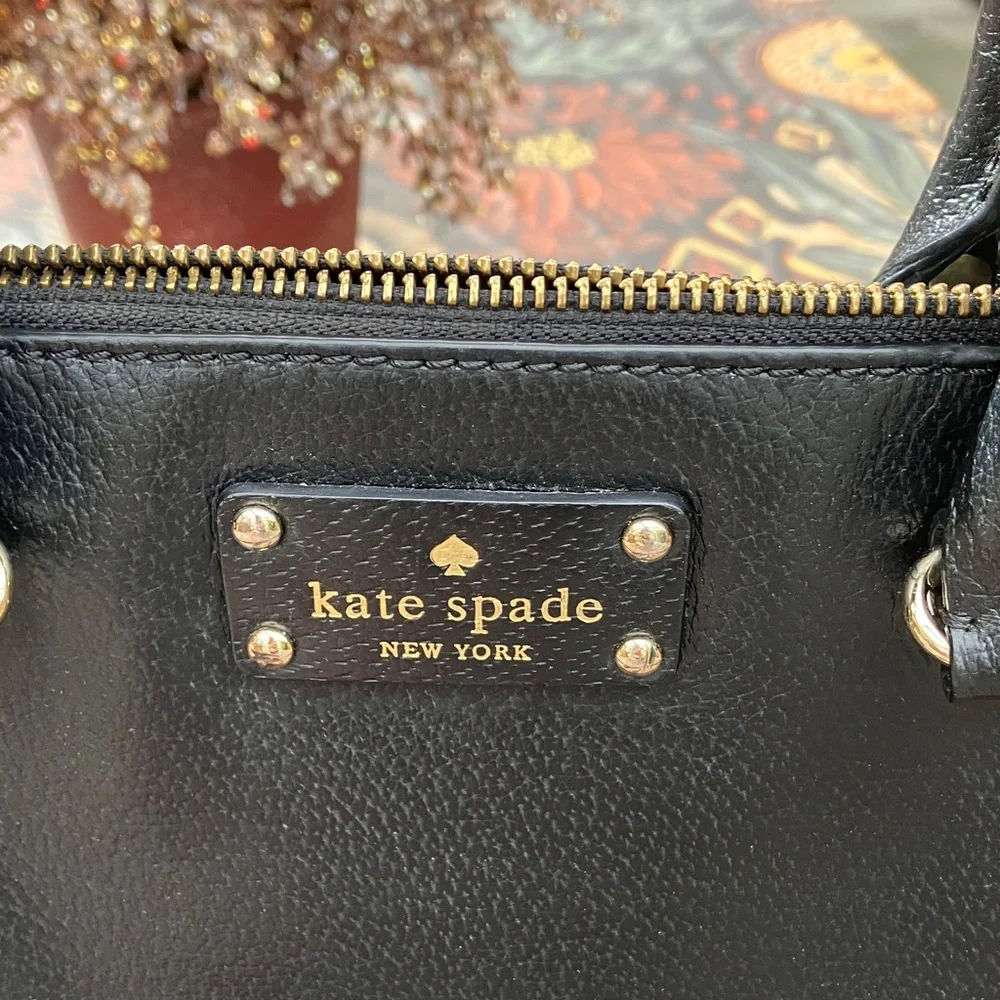 Kate Spade Black Wellesy Rachelle Purse - Picture 2 of 11